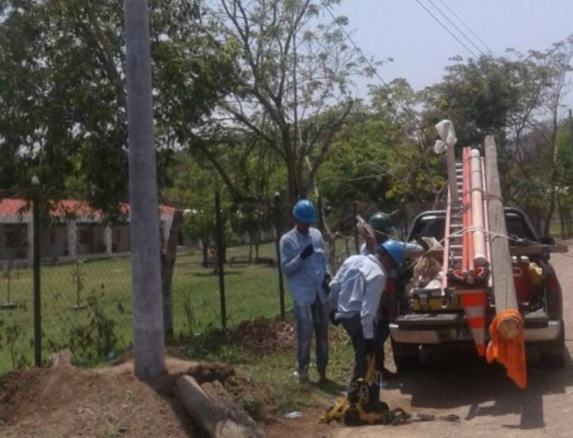 Trabajos de mantenimiento dejarán sin luz a varios sectores de Honduras