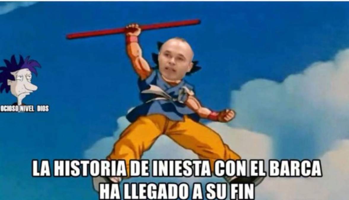 Memes: El capitán Andrés Iniesta anunció su salida del Barcelona y la red se rinde a su adiós