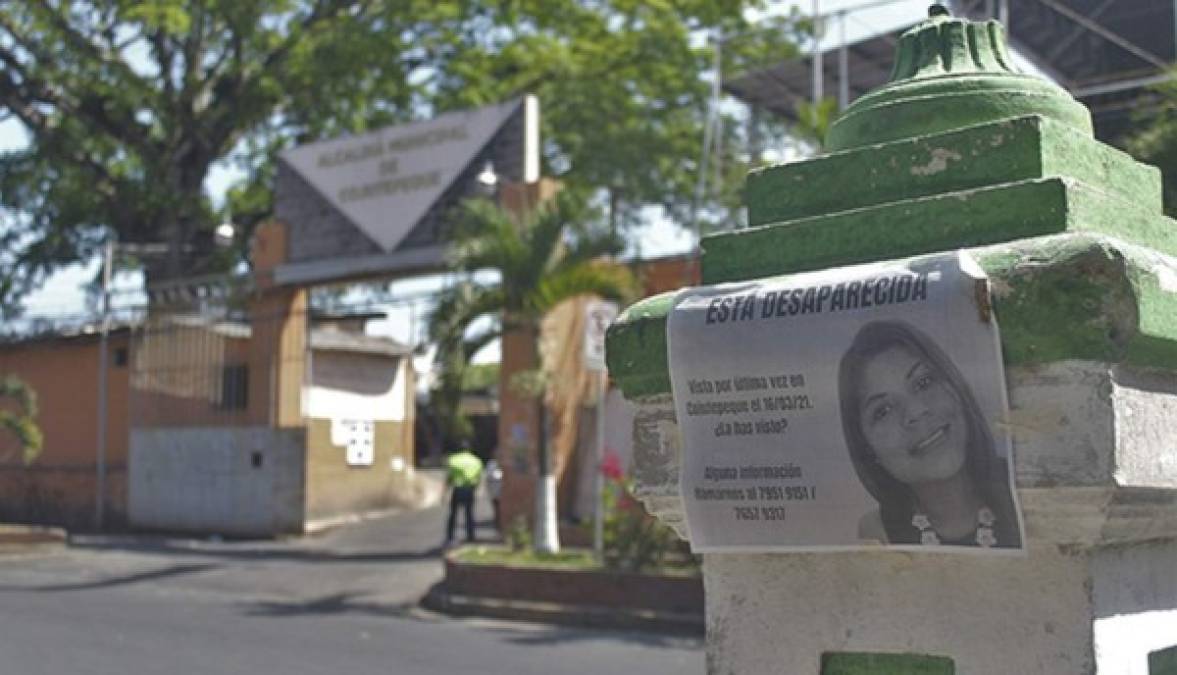 Intensa búsqueda de Flor María García, joven madre salvadoreña que lleva tres meses desaparecida