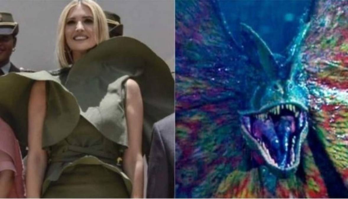 Los memes que dejó el vestido de Ivanka Trump en su gira por Colombia