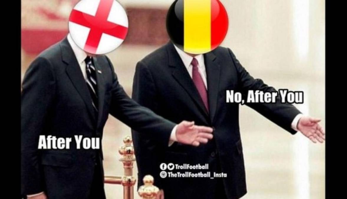 ¡A REÍR! Los mejores memes que dejó el Bélgica 2-0 Inglaterra en el duelo por el tercer lugar del Mundial