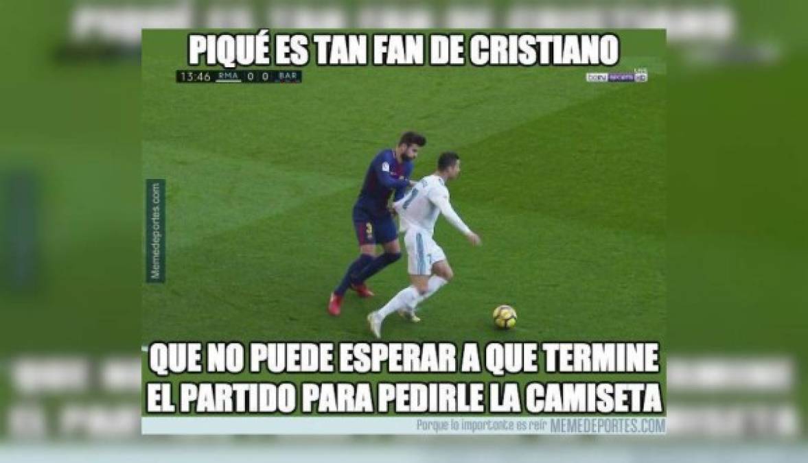 Los memes de la derrota 3-0 del Real Madrid ante el Barcelona