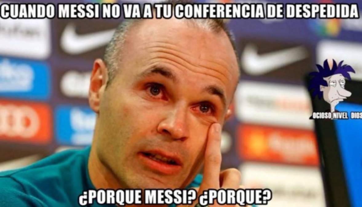 Memes: El capitán Andrés Iniesta anunció su salida del Barcelona y la red se rinde a su adiós