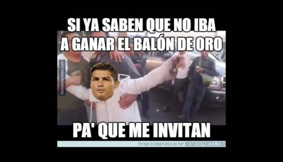 Messi gana su sexto Balón de Oro y Cristiano protagoniza los crueles memes