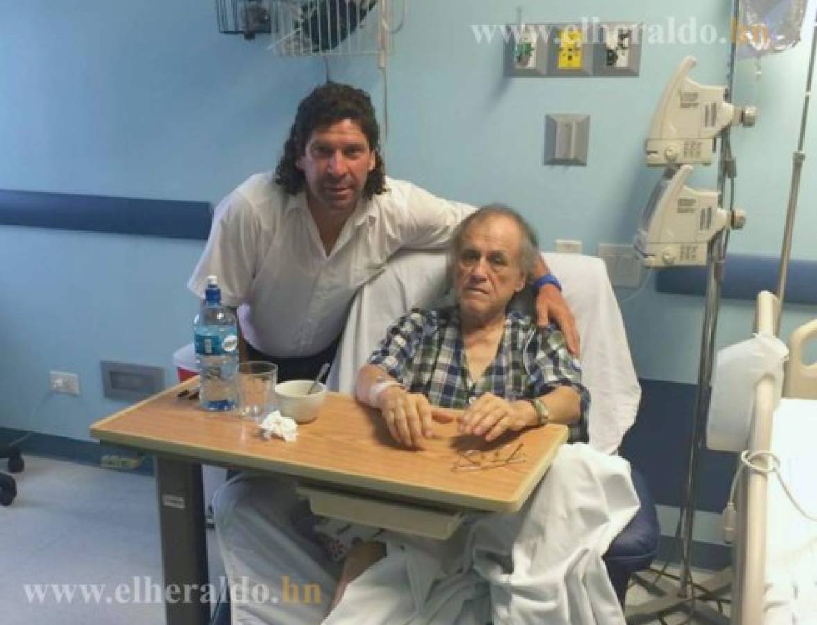 El Maestro Chelato Uclés comienza a hacer terapia en hospital de Costa Rica