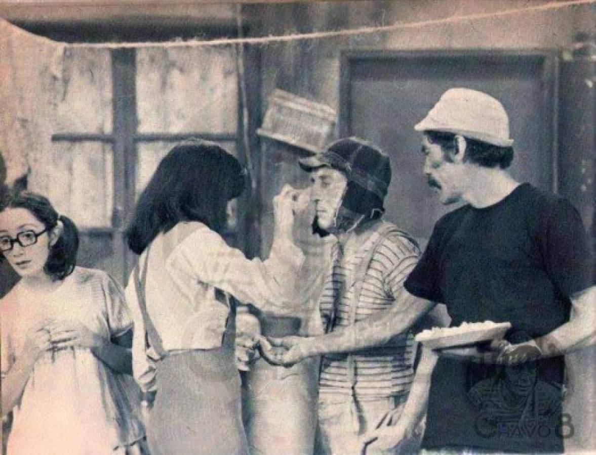 Fotos inéditas de los personajes de El Chavo del Ocho