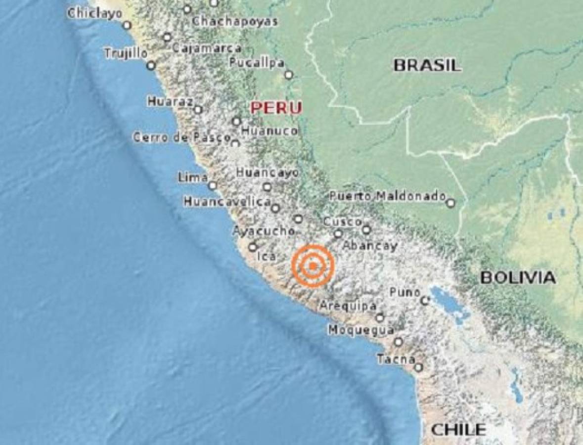 Sismo de 6,6 grados en la escala Richter sacude centro y sur de Perú