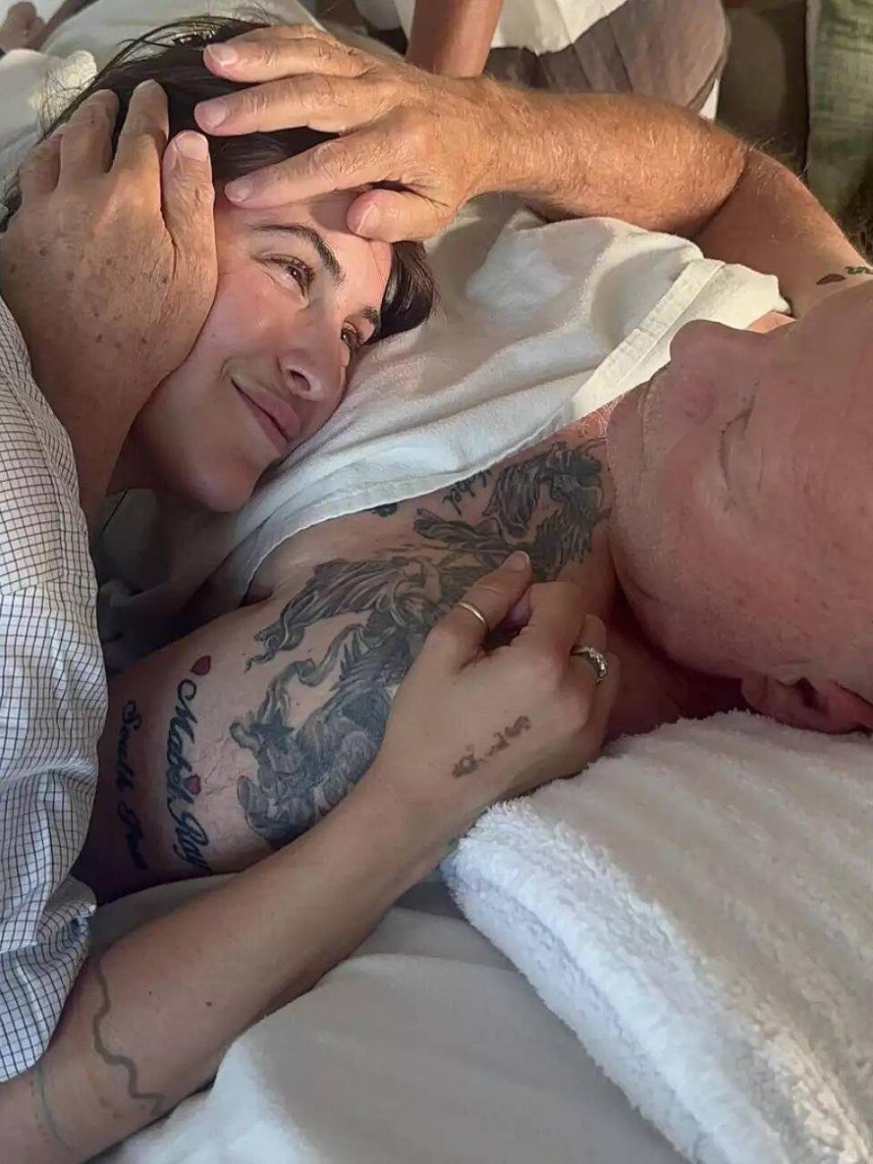Fotografía de Bruce Willis y su hija conmueve en redes sociales