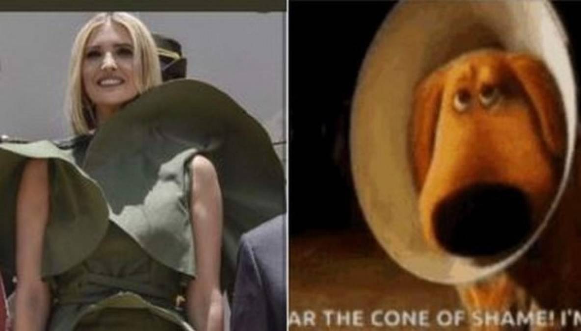 Los memes que dejó el vestido de Ivanka Trump en su gira por Colombia