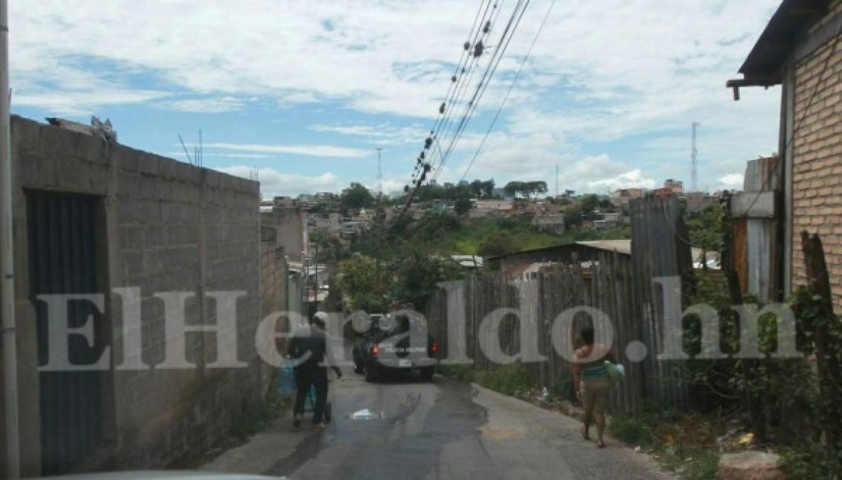 Las colonias de la capital de Honduras invadidas por la pandilla 18