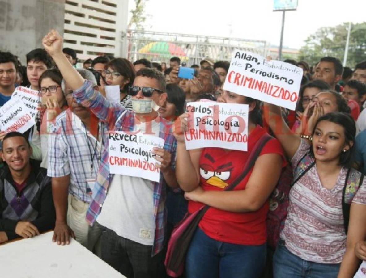 No quieren más tomas en la Universidad Nacional Autónoma de Honduras