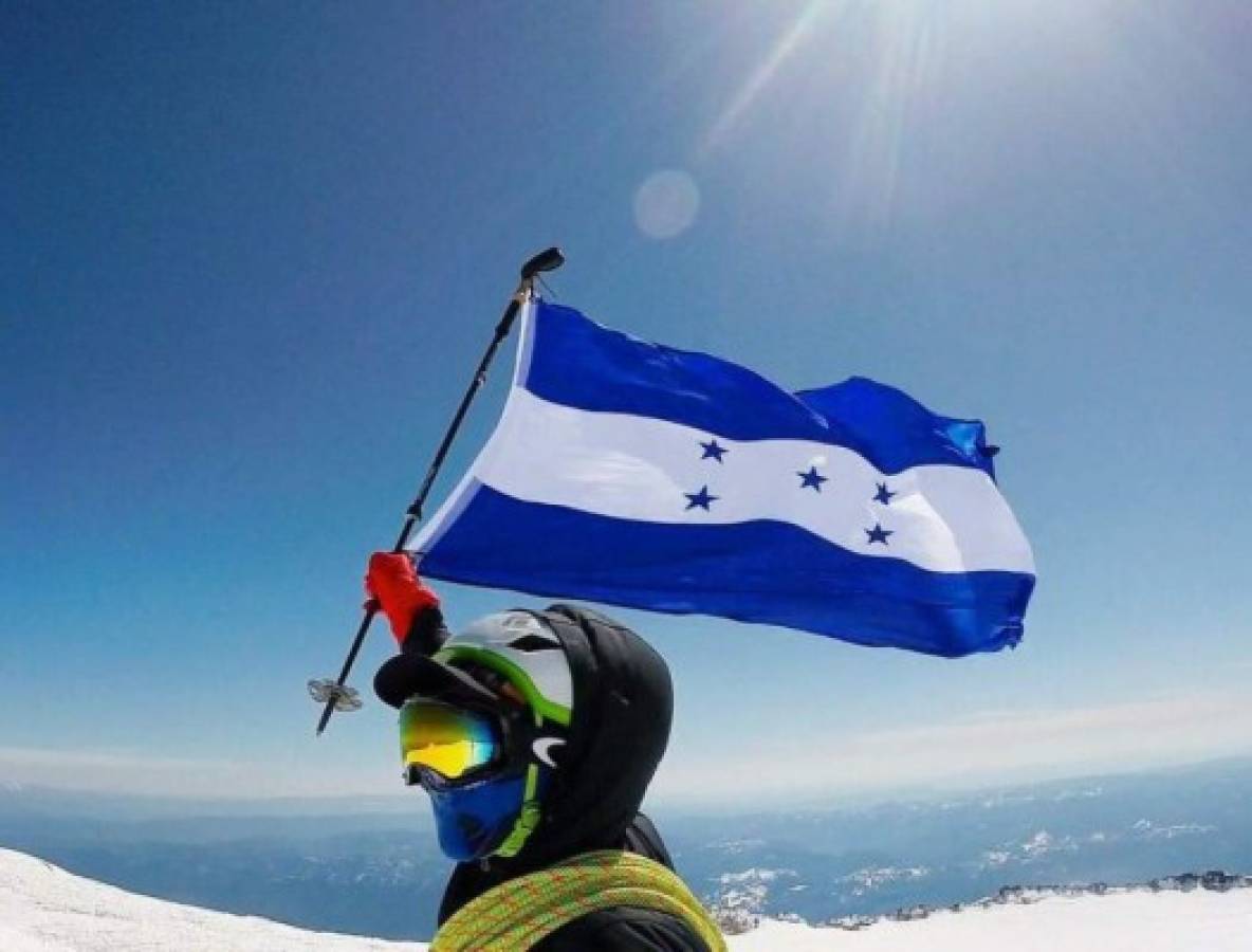 Hondureño Ronald Quintero sueña con llegar a la cima del monte Everest