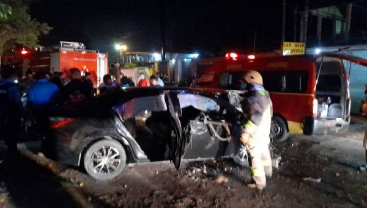 Destrucción, escombros y luto: imágenes del trágico accidente en Choloma