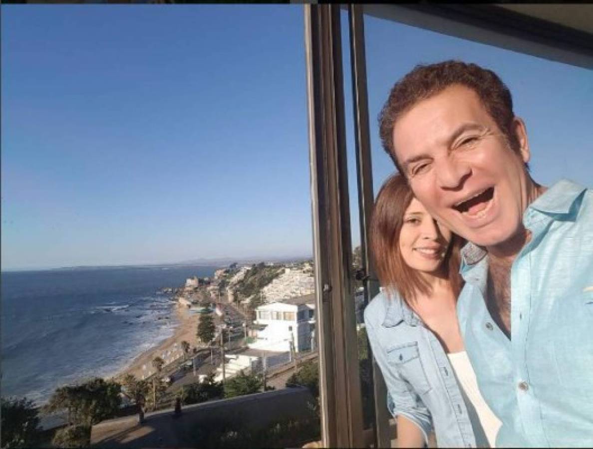 Iroshka Elvir y Salvador Nasralla derrochan amor en sus vacaciones