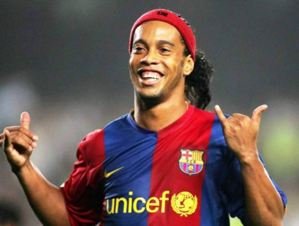 Video: Ronaldinho confirma su llegada a Honduras para el clásico Olimpia - Motagua