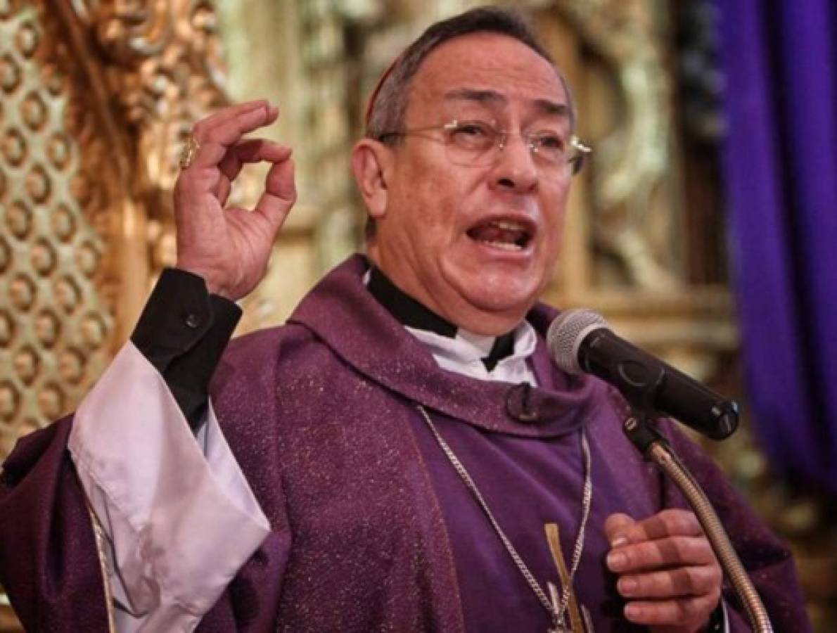Cardenal Óscar Andrés Rodríguez invita a hondureños a dejar de verse como 'enemigos'