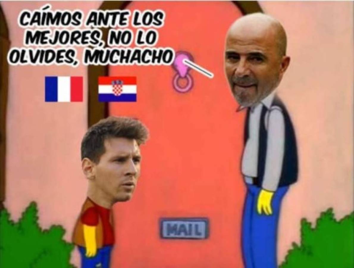 Con memes se burlan de Cristiano, Messi, Neymar y Croacia en la final del Mundial