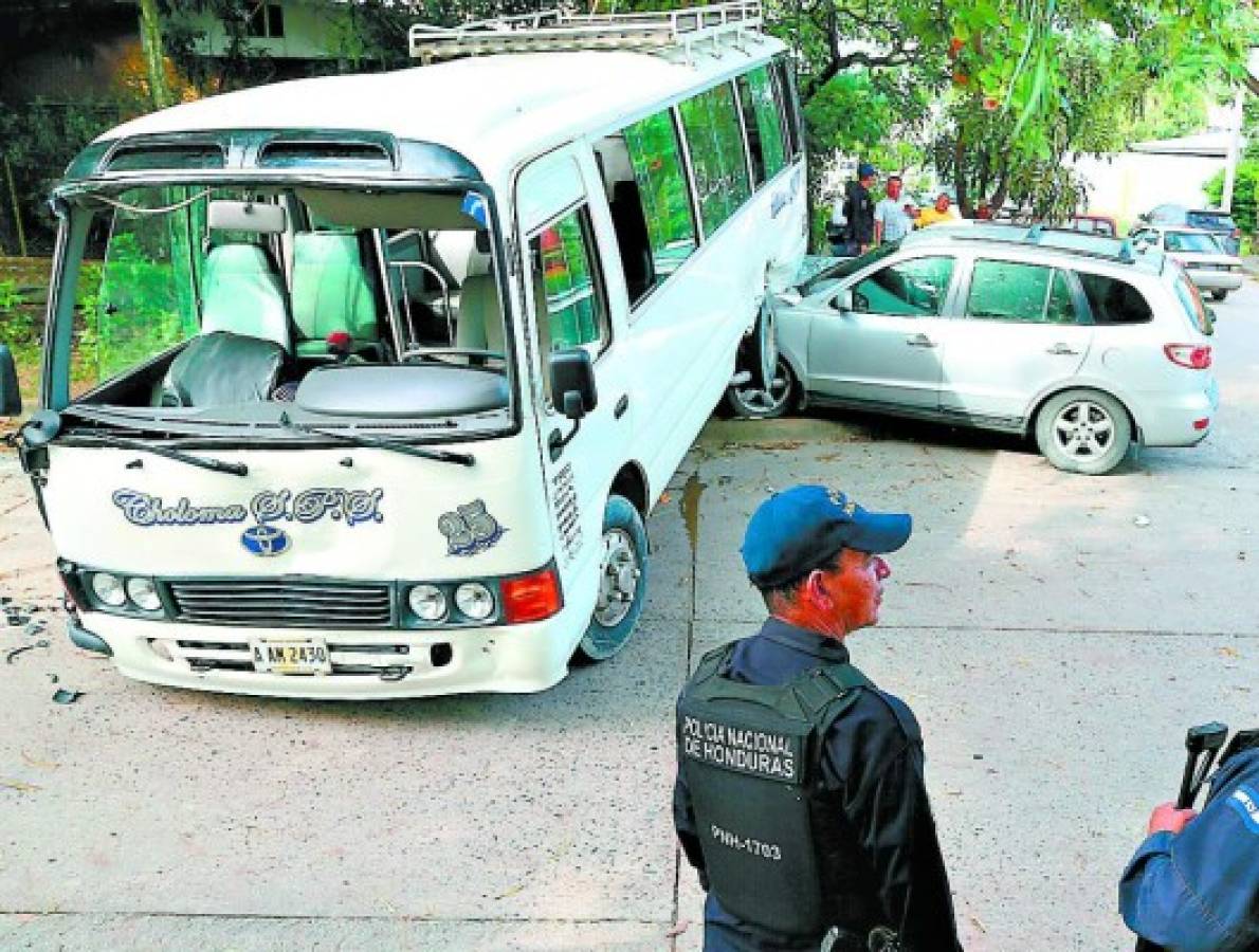 Honduras: Nueve personas heridas en accidente vial