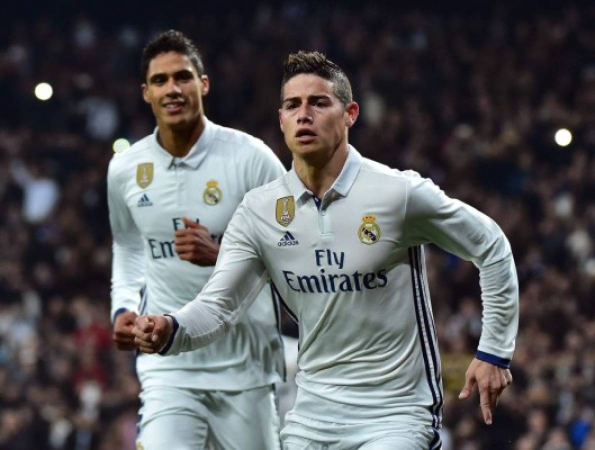 Real Madrid ganó 3-0 al Sevilla con doblete de James Rodríguez