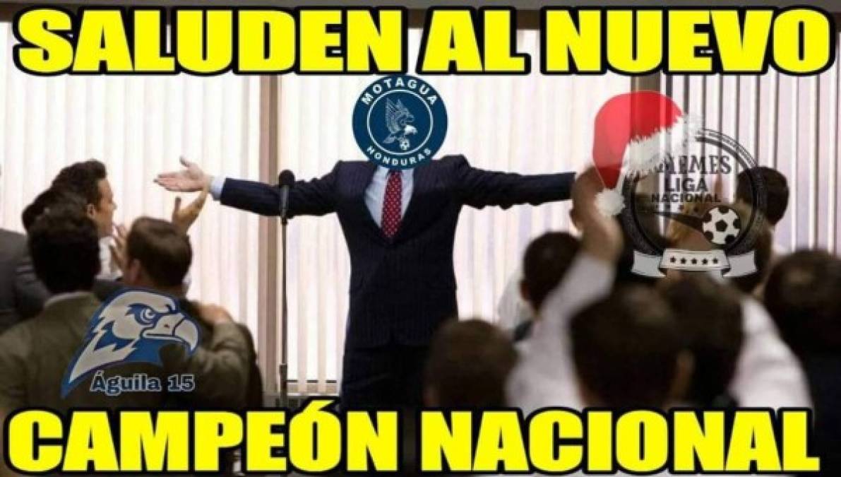 Crueles memes contra Olimpia después de que Motagua se consagrara campeón