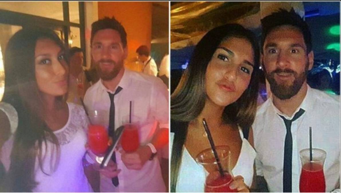 Así se divirtió Messi con amigos y seguidores en un bar de Argentina