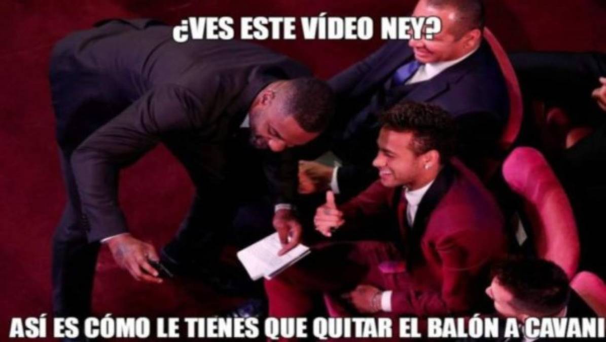 Los divertidos memes de los premios The Best 2021  