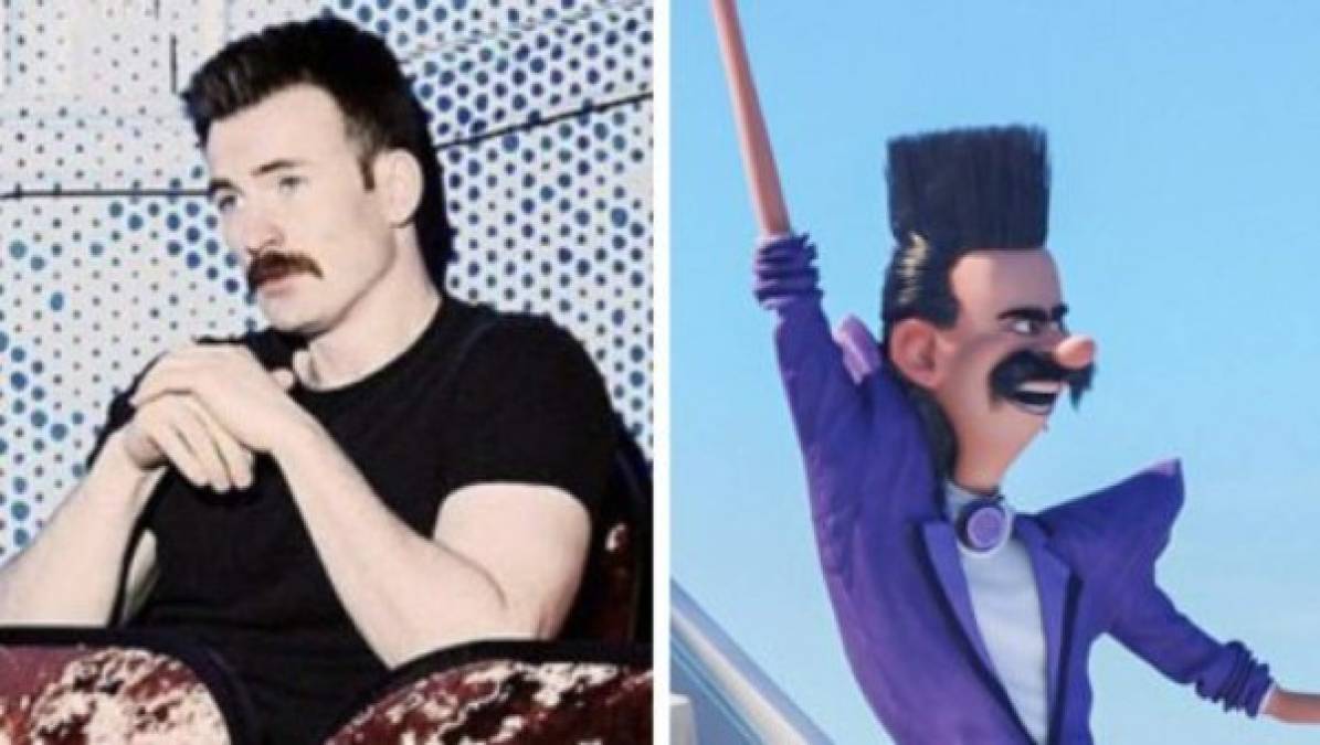 Los mejores memes de Chris Evans y su bigote que arrasan en las redes sociales