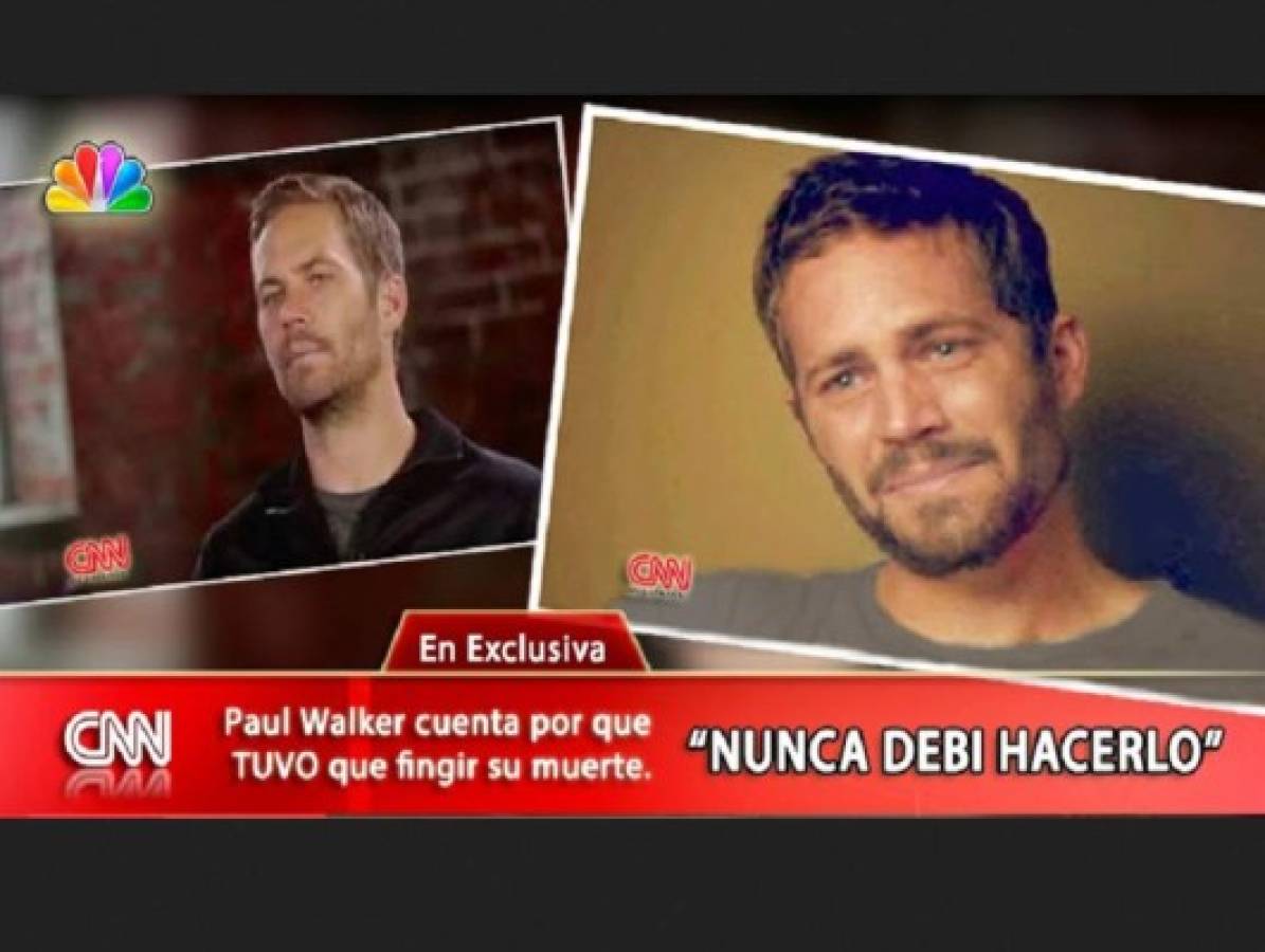 La falsa entrevista en la que Paul Walker asegura estar vivo