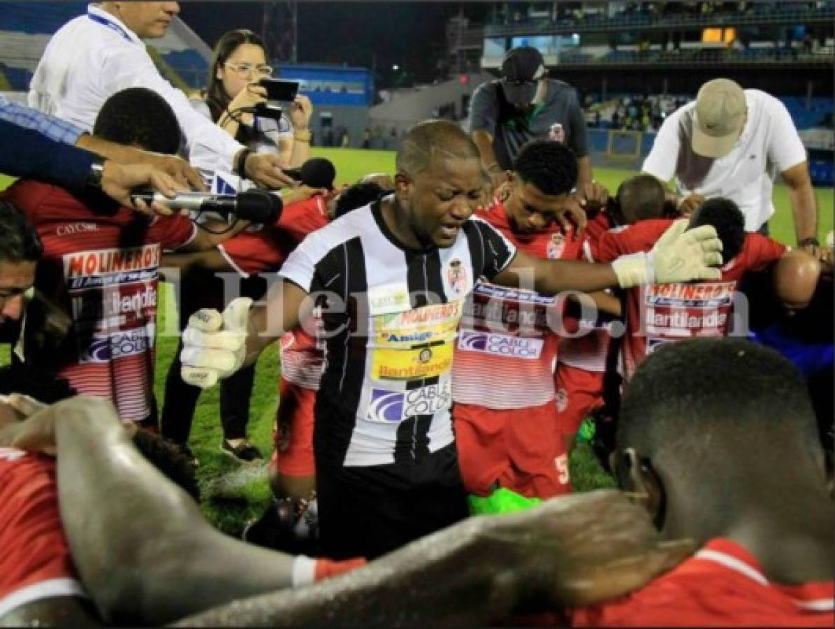 Jugadores tocoeños sufrieron viendo juego de Platense