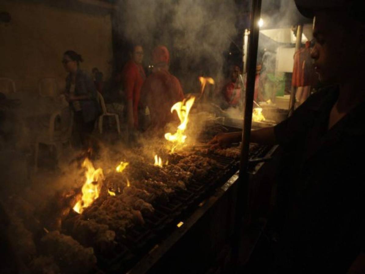 'Carnitas del anillo', tentación en Tegucigalpa