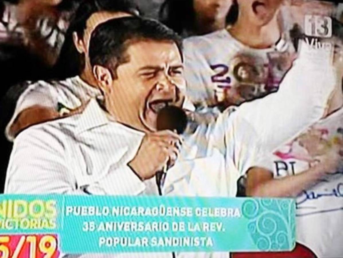 Presidente de Honduras acompaña festejos de Revolución Sandinista