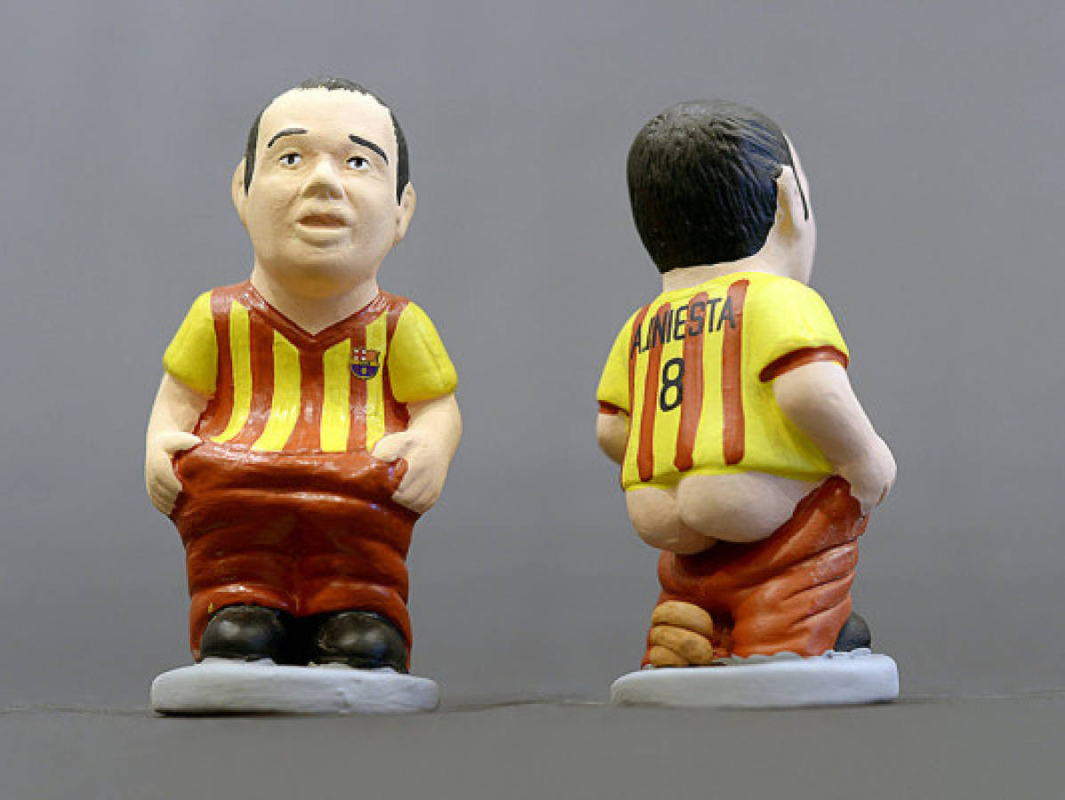 El papa Francisco, Neymar y Gareth Bale, nuevos 'caganers'