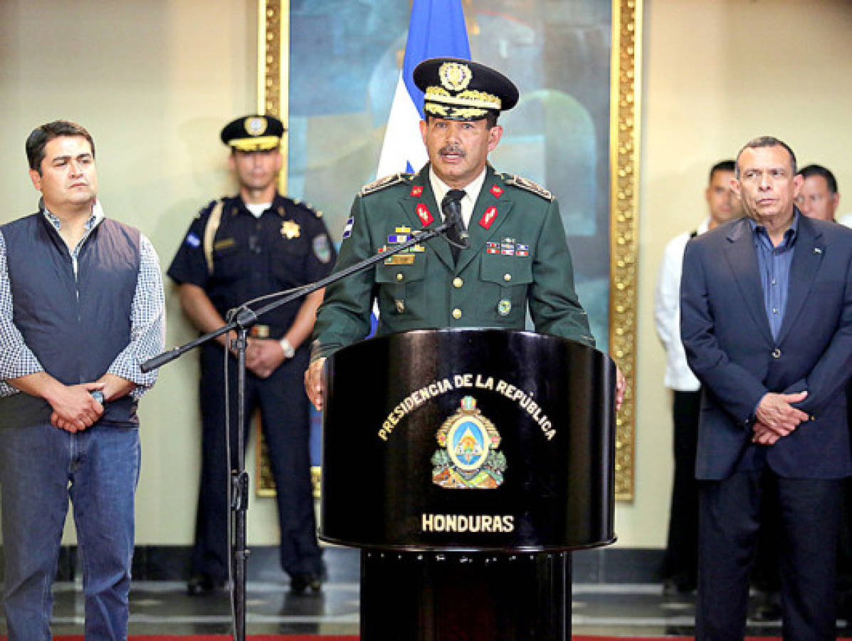Nuevo jefe castrense en Honduras promete fortalecer la Policía Militar