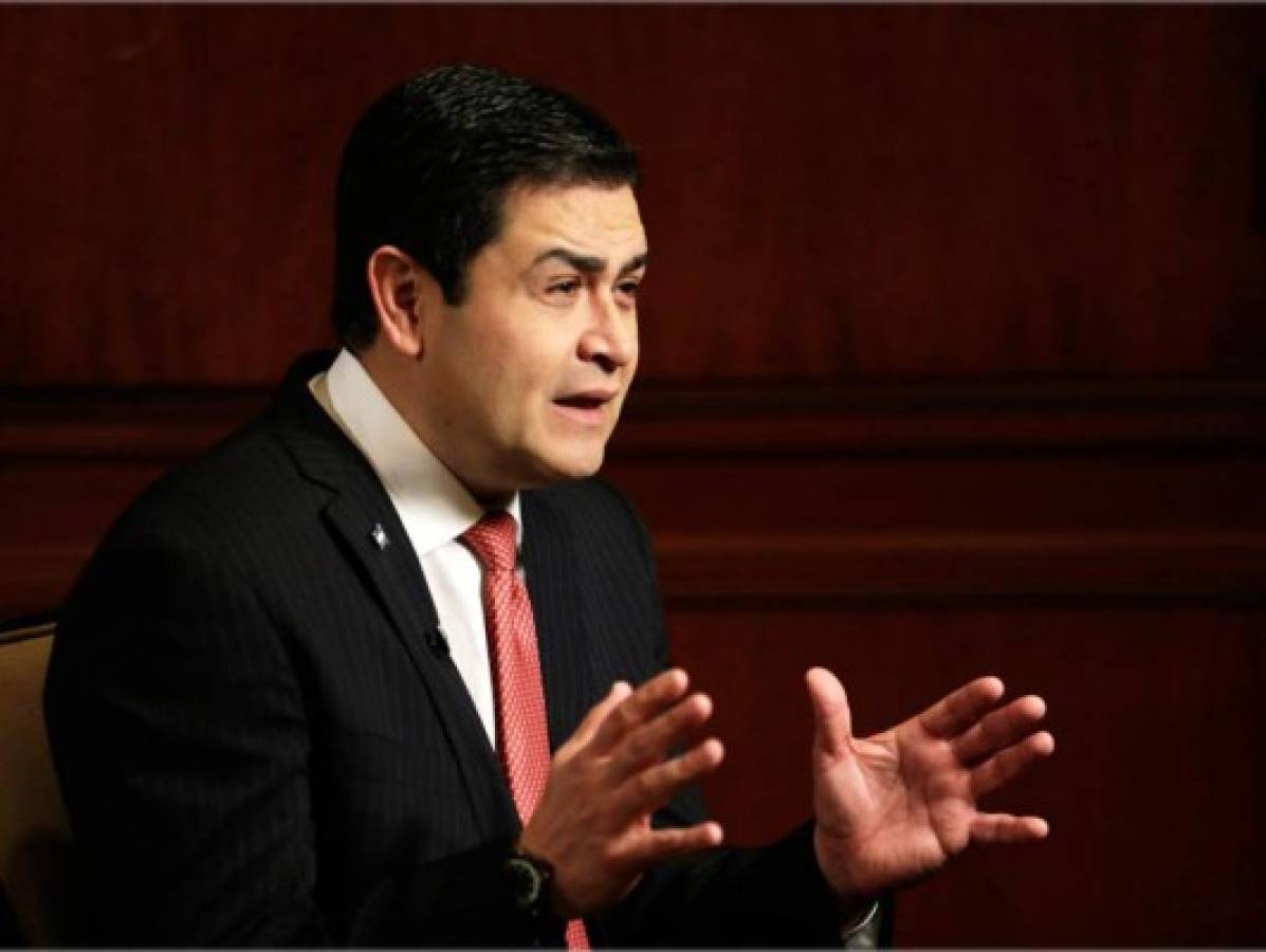 Presidente de Honduras pide trato justo al gobierno de Estados Unidos