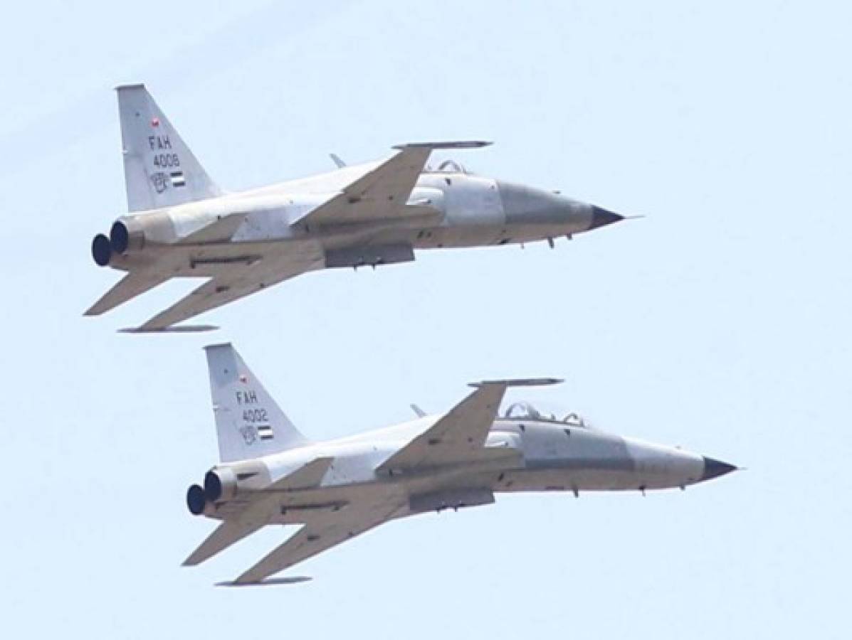 Honduras: Flota de aviones F-5 destinados a convertirse en chatarra