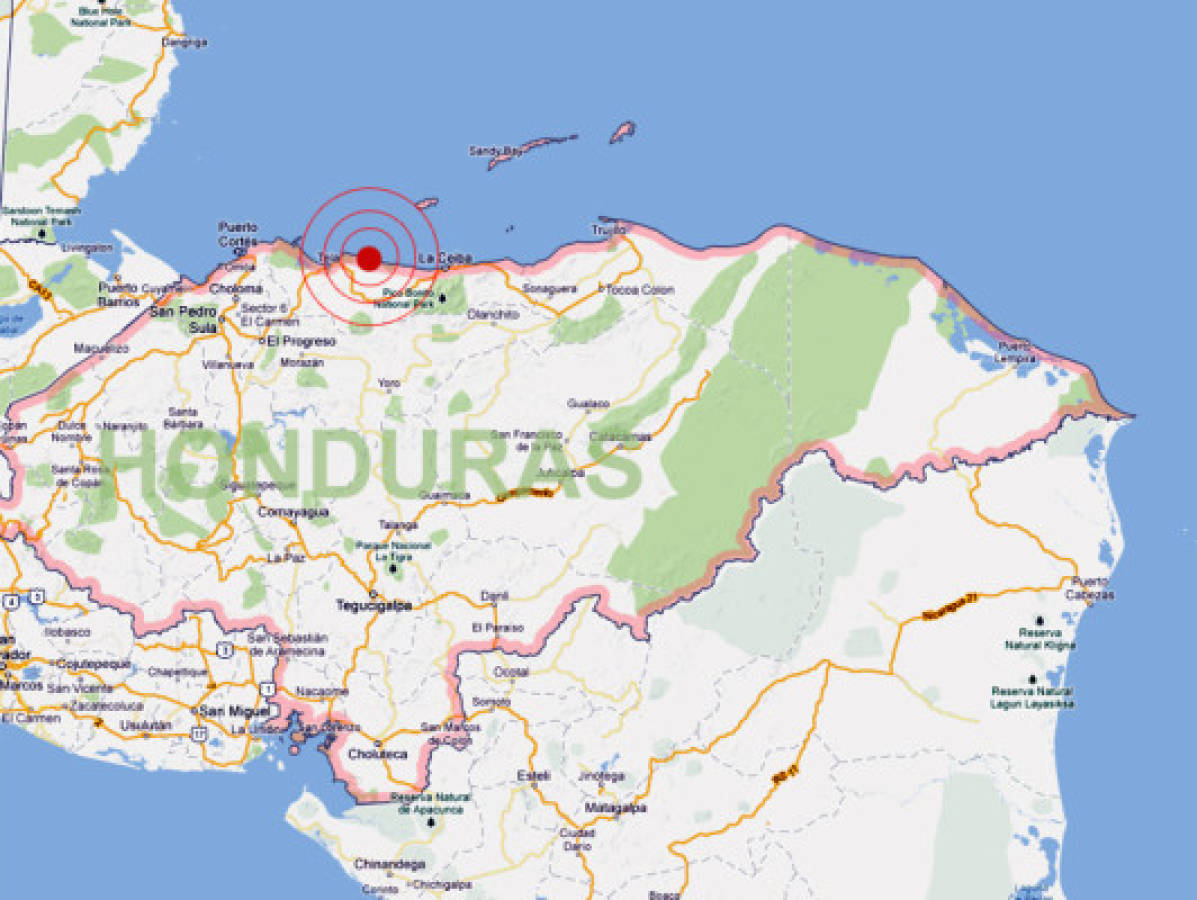 Cuatro nuevos sismos sacuden norte de Honduras