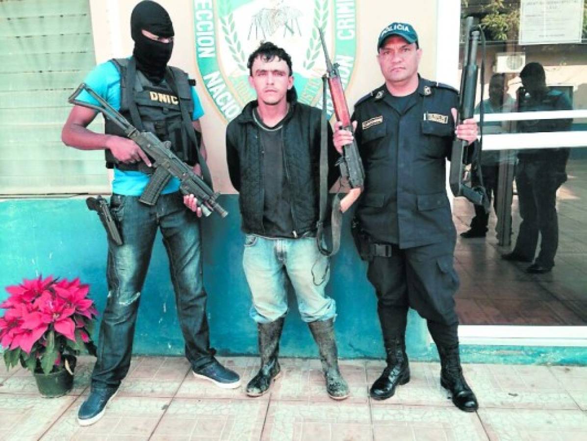 Honduras: Con armas cae prófugo en Trojes