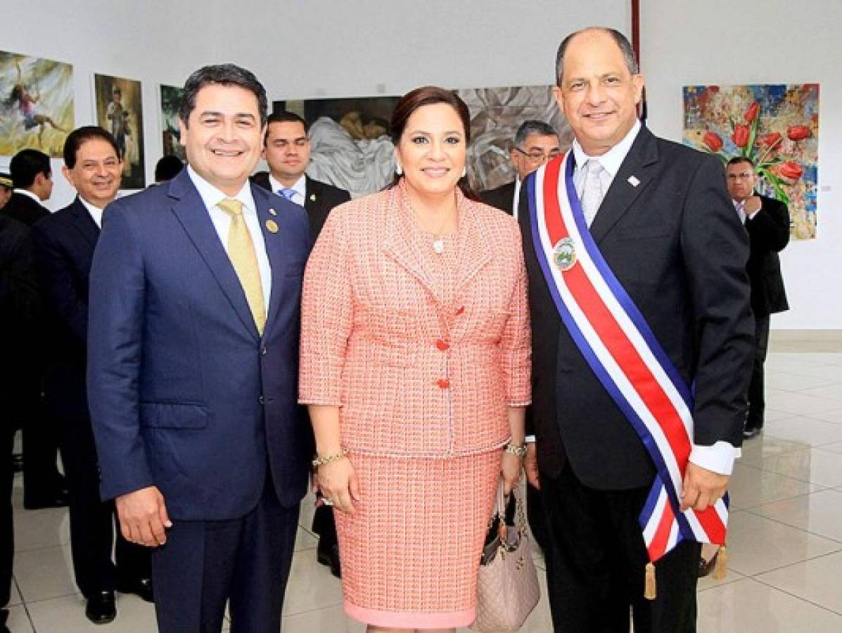 JOH asiste a toma de posesión de Luis Guillermo Solís en Costa Rica