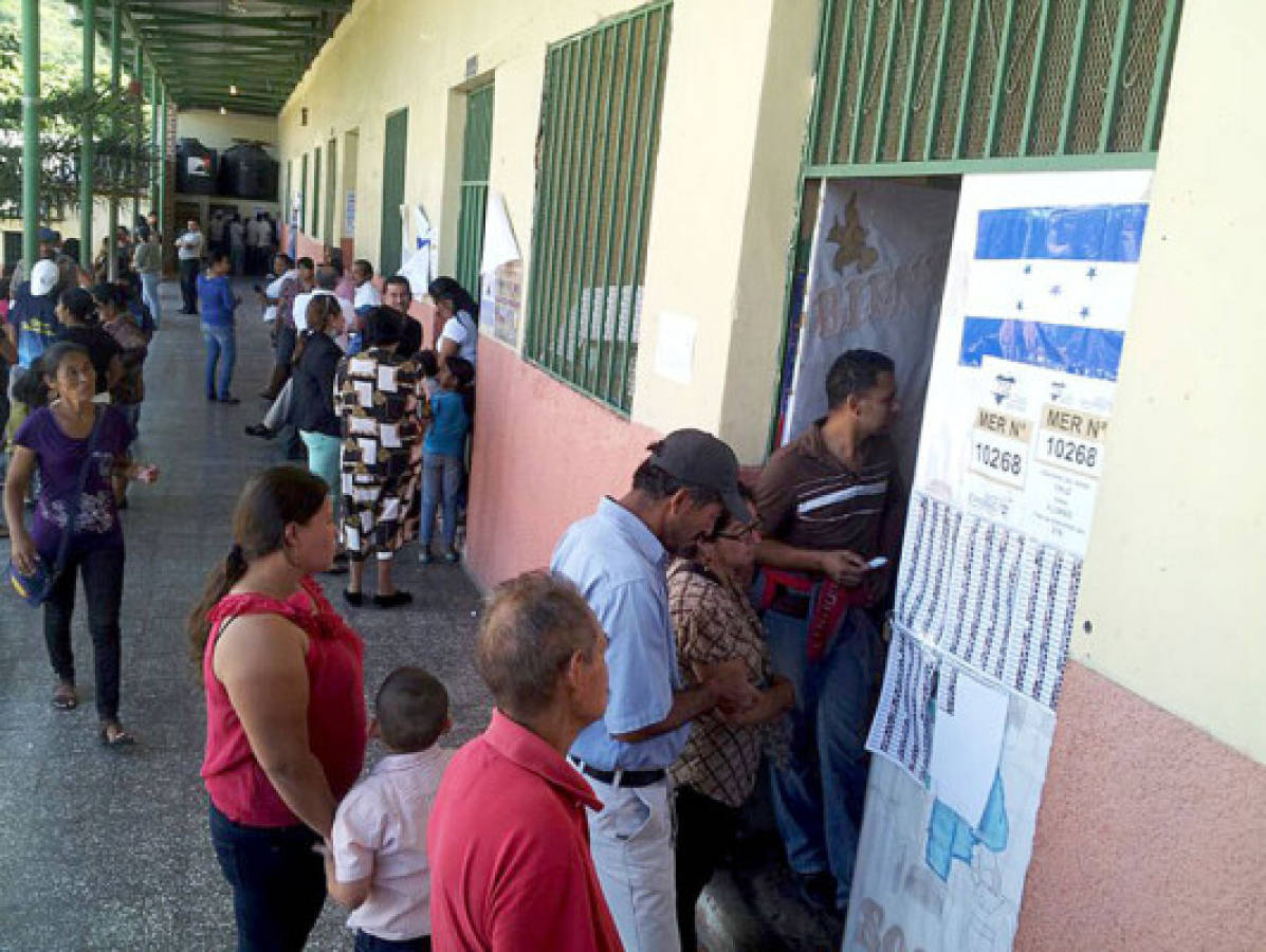 Ambiente electoral en la capital de Honduras