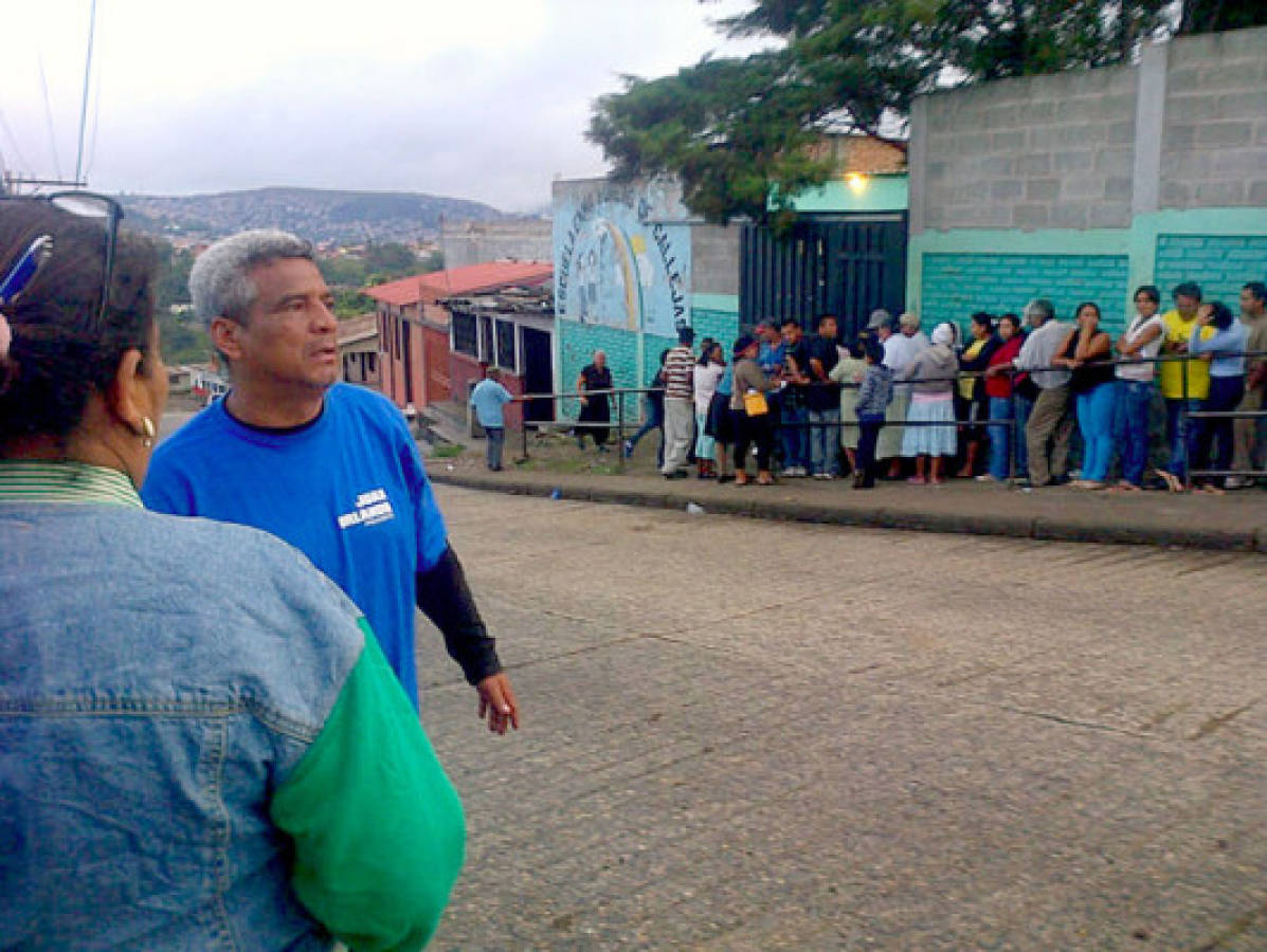 Ambiente electoral en la capital de Honduras