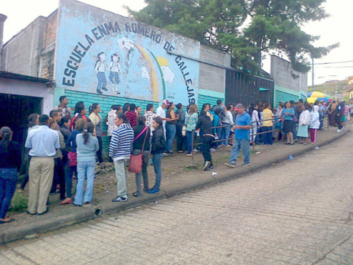 Ambiente electoral en la capital de Honduras