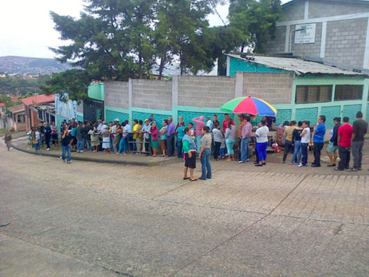 Ambiente electoral en la capital de Honduras