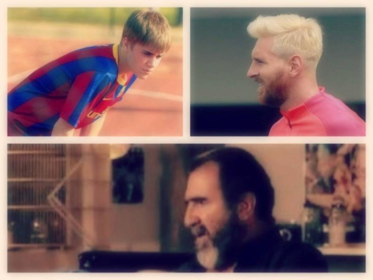 Cantoná culpa a Justin Bieber por el look de Messi