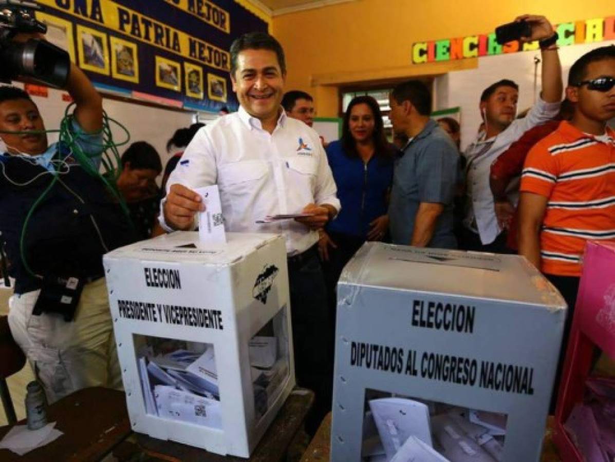 Juan Orlando arrolla en las primarias en el Partido Nacional y va por la reelección