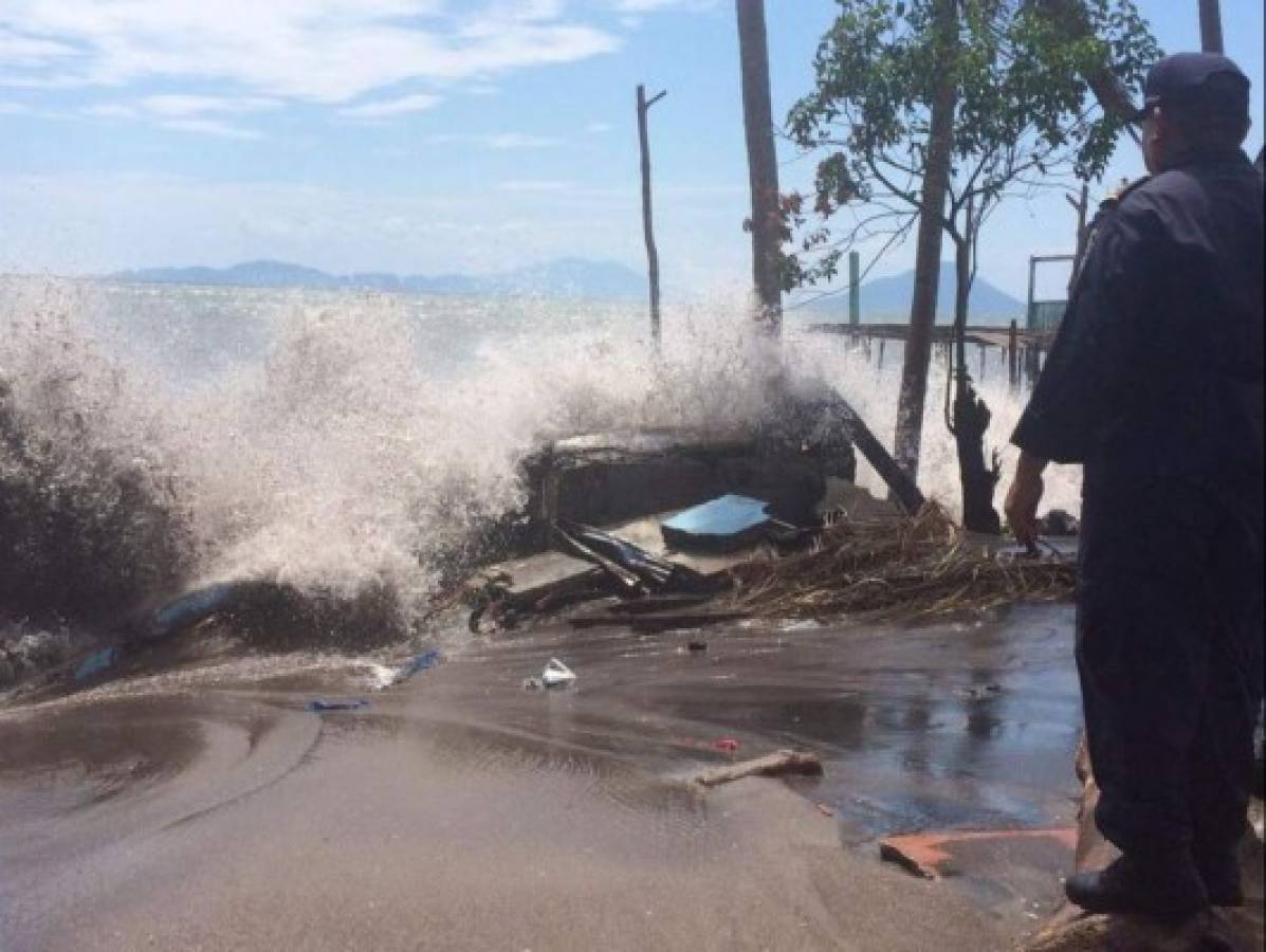 Copeco eleva a amarilla la alerta en línea costera del Golfo de Fonseca