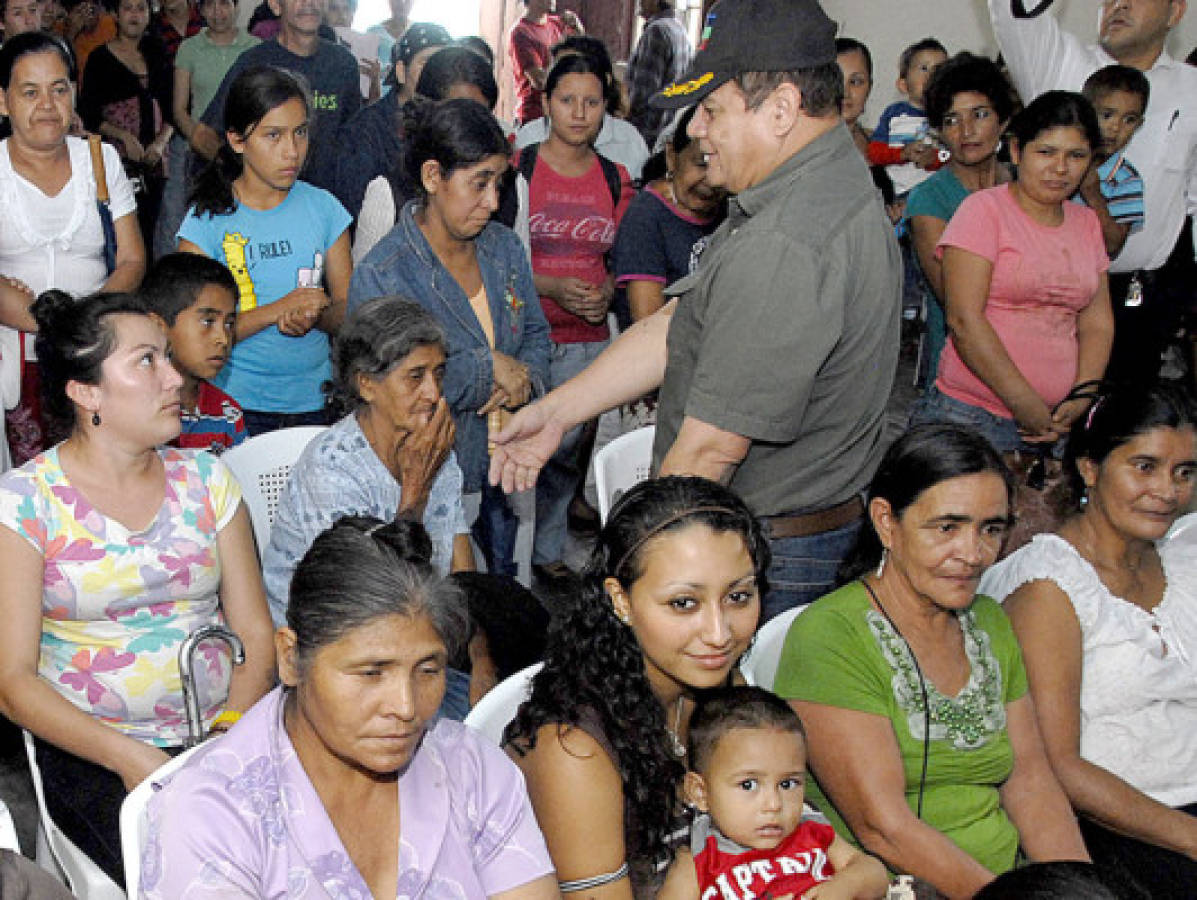 Los candidatos presidenciales en gira por Honduras