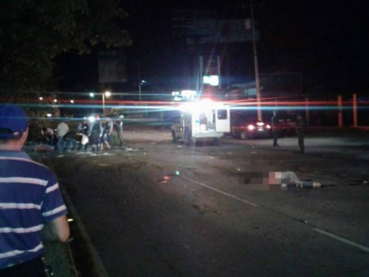 Abogada muere en trágico accidente que deja cuatro heridos en San Pedro Sula