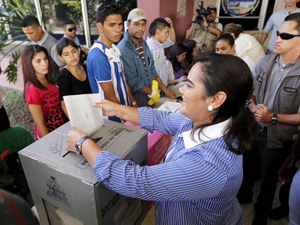 Ambiente electoral en la capital de Honduras