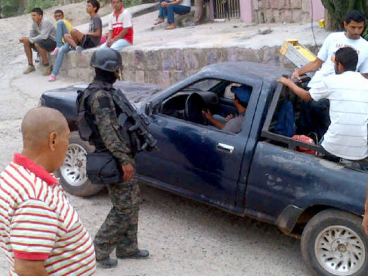 Al menos cinco detenidos en allanamientos en Tegucigalpa