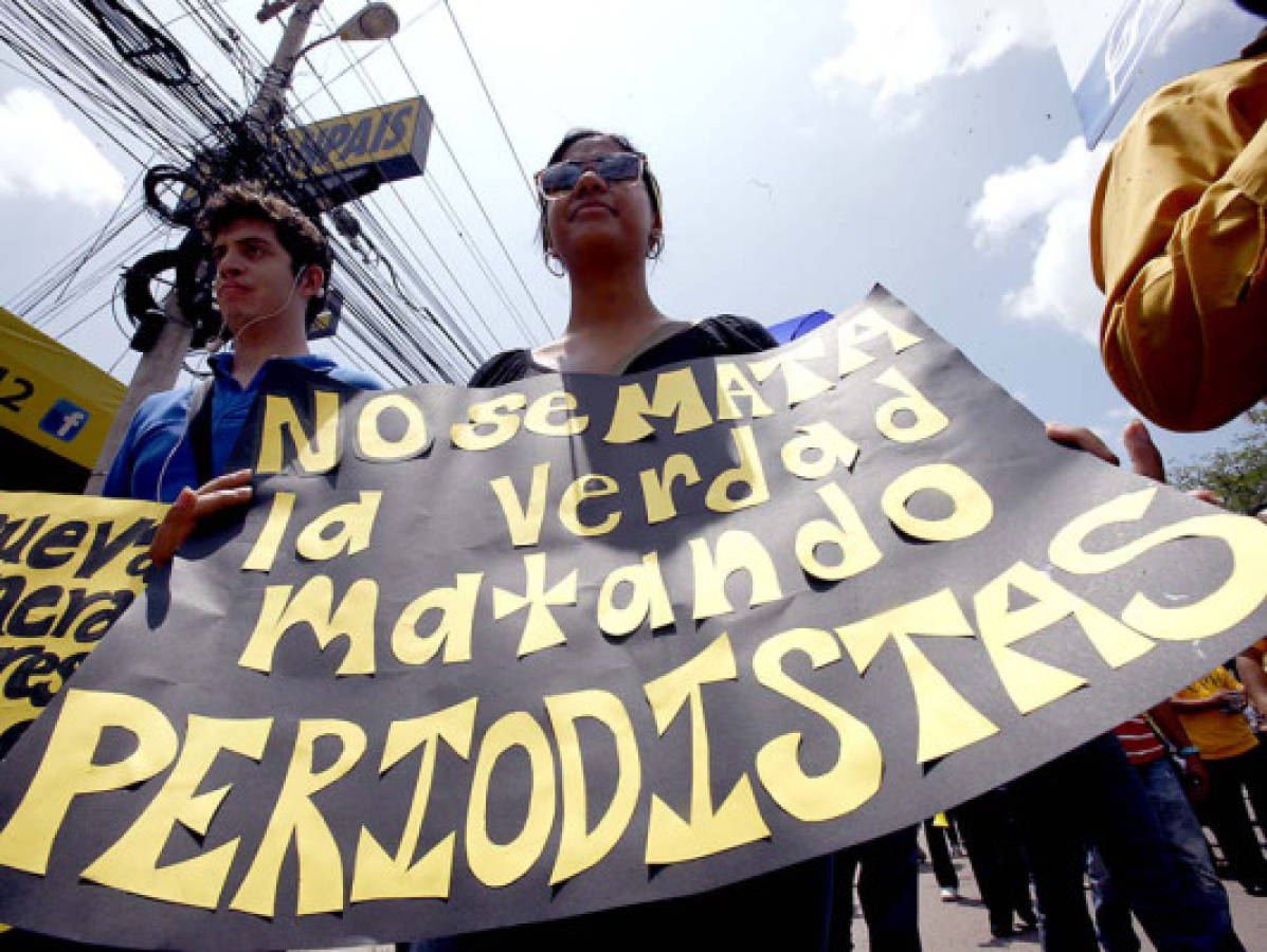 Honduras encabeza asesinatos de periodistas